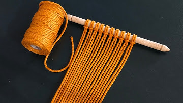 Macrame Pattern Tutorial 2024 - Macrame Wall Hanging    Simple Design!