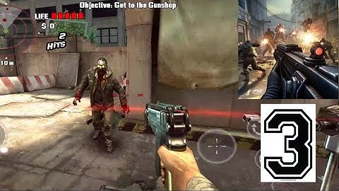 Dead Trigger Android gameplay Games plays walkthrough HD iOS part 3