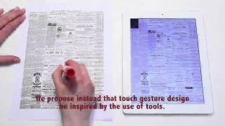 TouchTools: Leveraging Familiarity and Skill with Physical Tools to Augment Touch Interaction