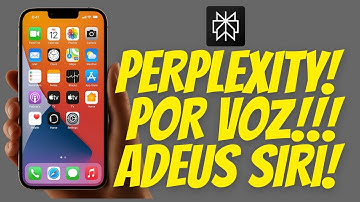 SIRI, NUNCA MAIS! O Perplexity por VOZ no iPhone MUDOU TUDO — Veja como ativar!