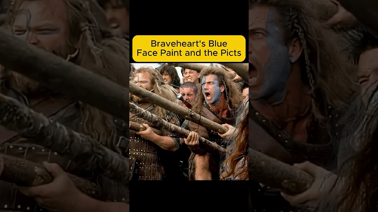 Braveheart’s facepaint origins: The Picti! 