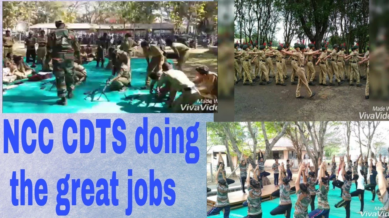 NCC CDT do a great job in a life YouTube