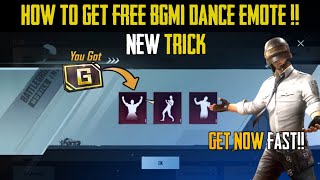 🔥Free Dance Emote In BGMI 🔥 How To Get Free Dance Emote In Bgmi ! Bgmi Free Mythic Emote !Free Emote screenshot 3