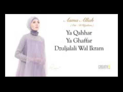Asma Allah OST  DHijabers Official Lyric Video  Raya