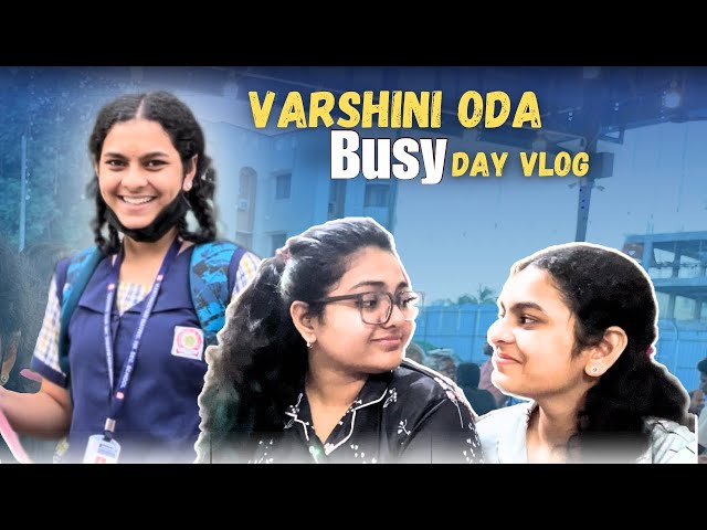 Varshini oda busy day vlog 💥 | DIML Vlog | soundarya with varshini tamil class=