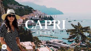 CAPRI Italy vlog - A travel guide around the beautiful island of Capri