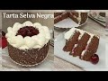 TARTA SELVA NEGRA 🍒 | Chocolate, Nata y Cerezas!! | Black Forest Cake | Cocinando Tentaciones