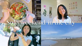Solo weekend in San Francisco | Running errands, cleaning the new car, and seeing friends