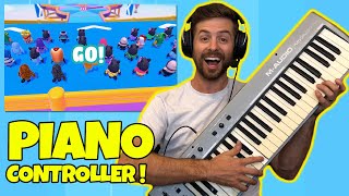 Gaming with a Piano Controller!