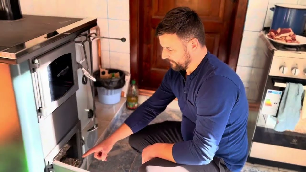 Печь Тамара тоже добралась до моей свекрови | Отопление радиаторами на даче только печкой, и можн...