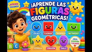 Aprende las Figuras Geométricas | Círculo, Cuadrado, Triángulo y Más ⭐ #Cancion