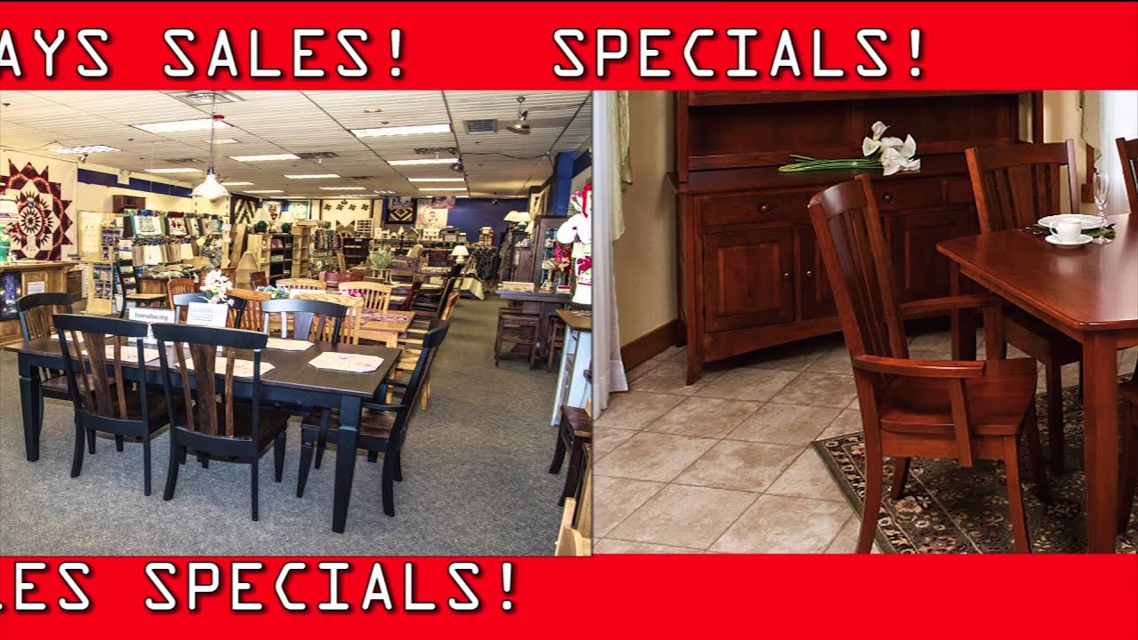 Millwood Furniture OLD TYME DAYS AD ,Amish Market YouTube