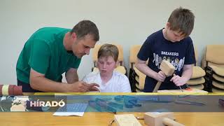 2022.05.26. - Fafaragás, Rovásírás Az Óbecsei Gyerekeknek A Than Emlékházban