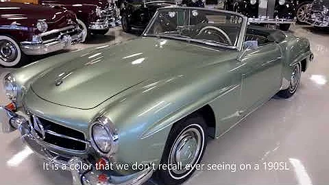 1959 Mercedes-Benz 190SL, Rare Special Order Color, Elegant and Sporty!