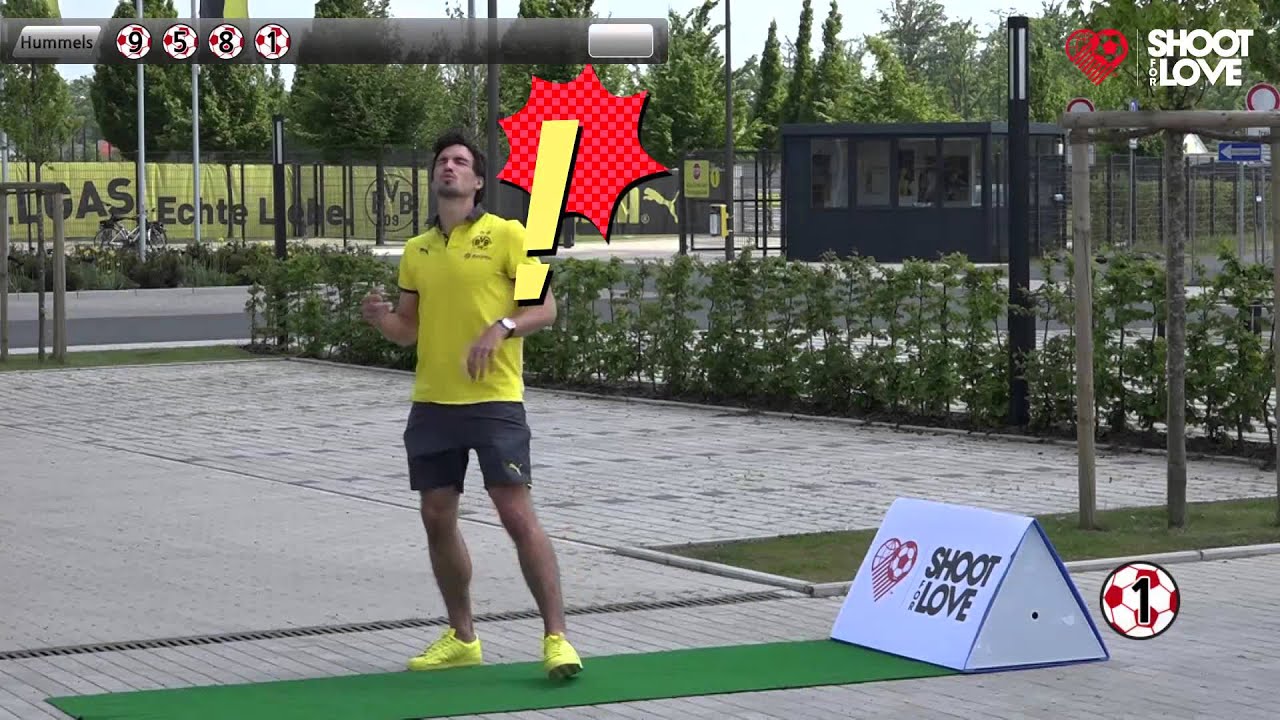 Shoot for Love Challenge : Mats Hummels, Borussia Dortmund fortnite epic games