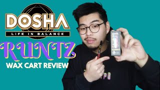 FIRST TIME TRYING OUT DOSHA WAX CARTS | Dosha Runtz Wax Cart Review