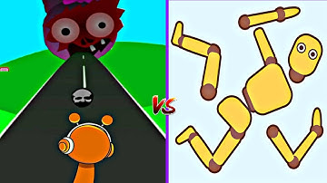 Sprunki Survival Vs Ragdoll Break-I Found All Max Level Up Top Epic Best ASMR Gameplay #412