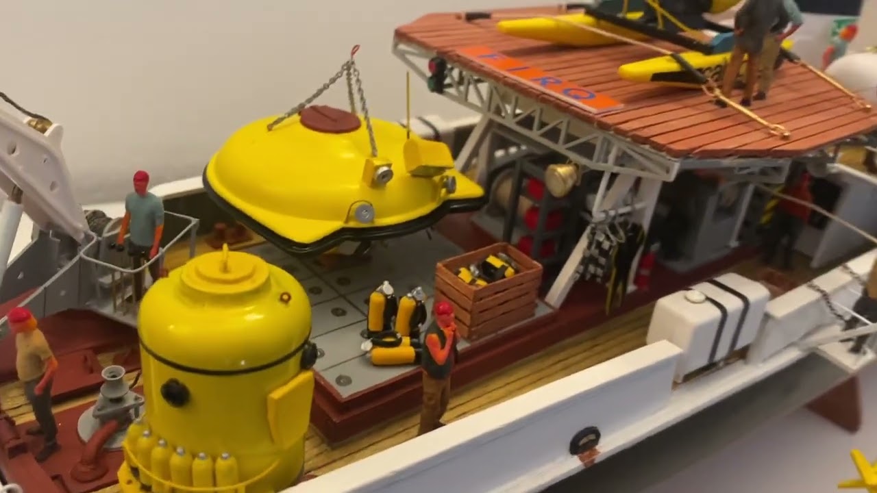 Maquette la Calypso de chez Billing boats au 1/45