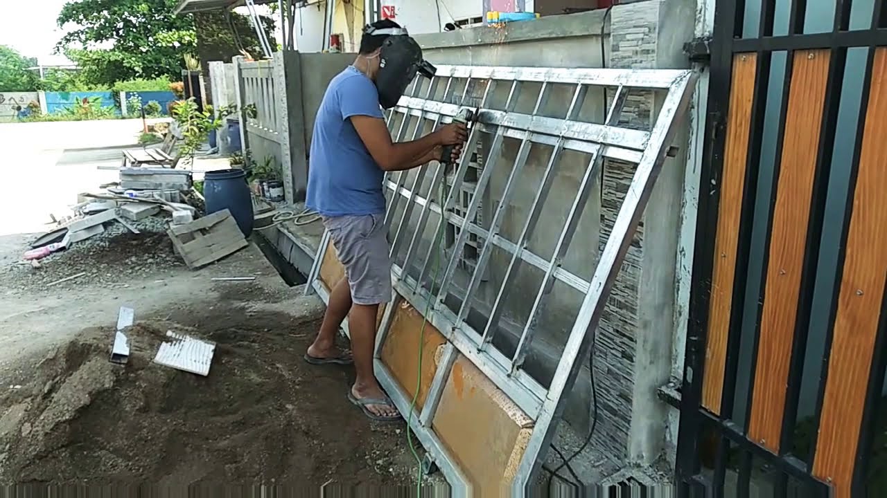  Cara  pemasangan pintu  pagar  YouTube
