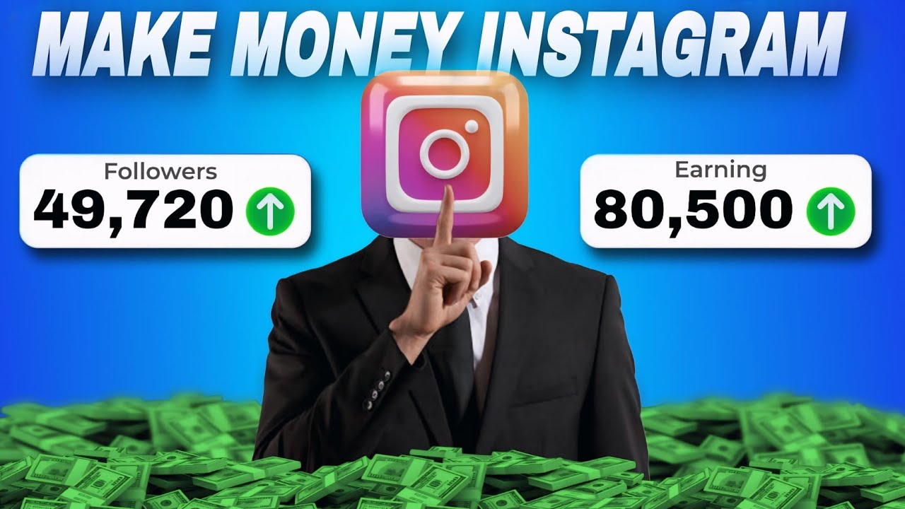 5 Ways To Earn Money From Instagram | Make Money Instagram - YouTube