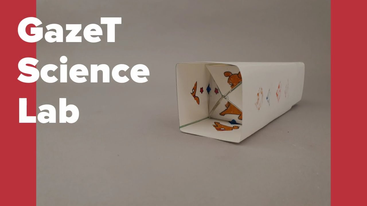 MAKE! pyramid Kaleidoscope