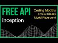 Free LLM API for Coding | Inception Labs Mercury AI Setup