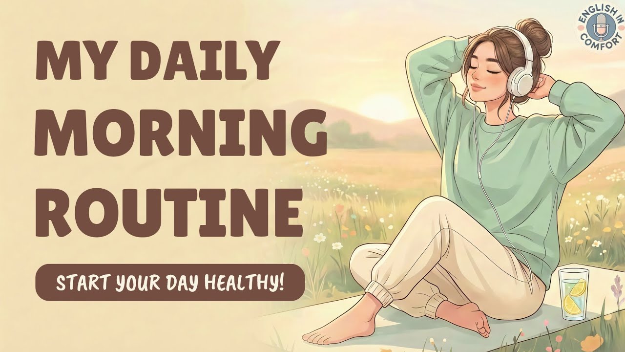 My Daily Morning Routine | English Listening Practice for Beginners ...