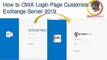 How to change the exchange server OWA login page logo | OMAR ICT World | omarict