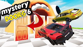 Cars VS Mystery DOORS - Sports Car Driver Challenge #6 - BeamNG Drive