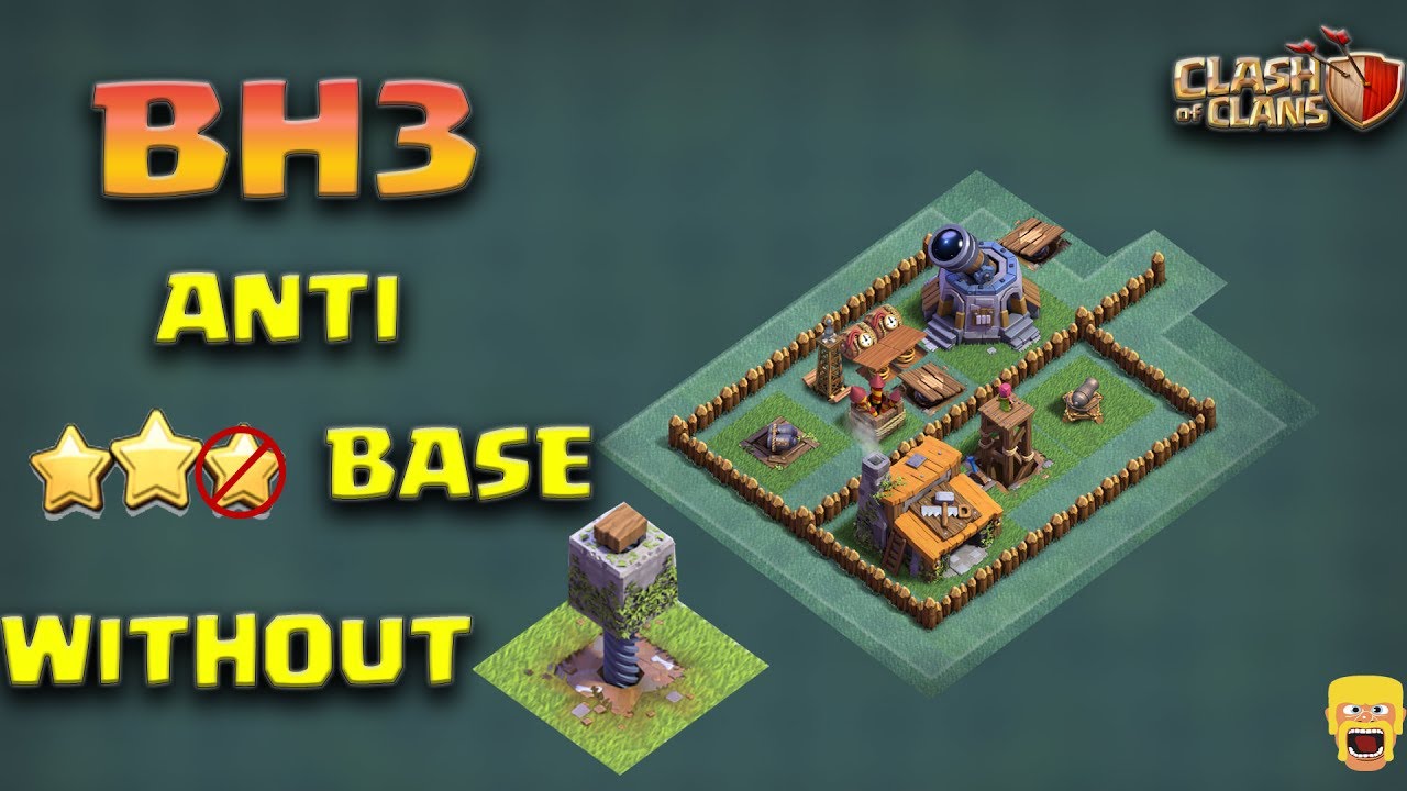 BH3 (BUILDER HALL 3) STRONG 'ANTI 3 STARS' BASE | Anti (ALL COMBO + REPLAYS) | Clash Of Clans
