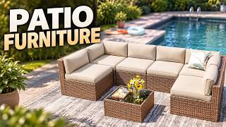 Best Beige Outdoor Patio Furniture Set 2026: Top 8 Picks for Style & Durability