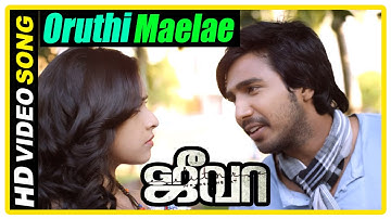 Jeeva Tamil movie | scenes | Vishnu tries to win back Sri Divya | Oruthi Maelae Song | Soori