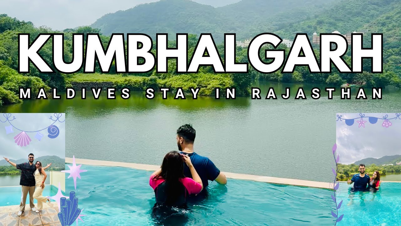 Maldives Vibes in Kumbhalgarh 🌴 | Couple’s Luxury Stay + Fort Tour of World’s 2nd Longest Wall