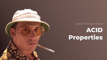 What is ACID properties? - System design series