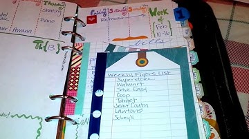 Two super-quick Planner DIYs for your Filofax/Day-Timer/Personal organizer