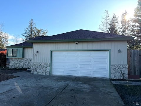 378 Brey Rd, Santa Rosa, CA home video tour