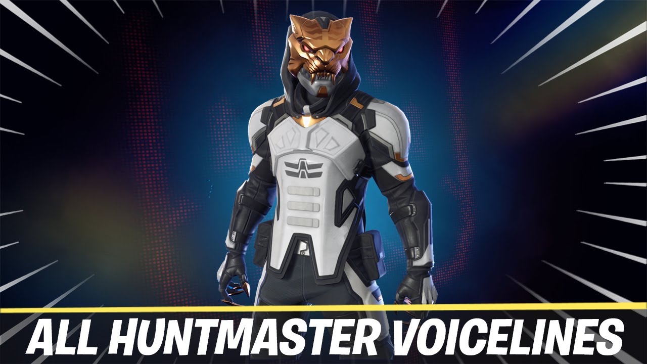 All Huntmaster Boss Voicelines in Fortnite Chapter 3 Season 2 - Fortnite Bosses Voicelines
