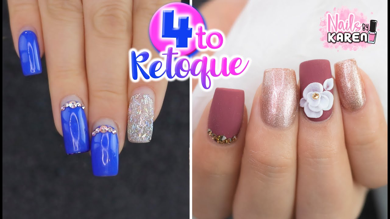 RETOQUE de UÑAS con 3D | Clienta