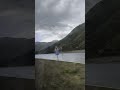 Moody mountains. 🏔️☁️ Subscribe for more! ✨#roadtrip #aesthetic #shorts