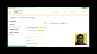 Virtual Python Programming Lab 