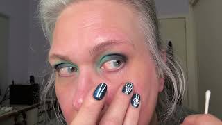 GRWM | Melt Muerte Palette 🌧 Blue Mood, Rainy Day Makeup & Chat