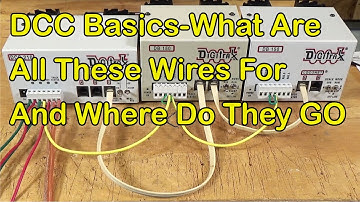 DCC Basics—What Are All These Wires For And Where Do They Go (329)
