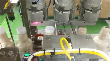 Servo Chuck Capper - Production Run (3 Station)