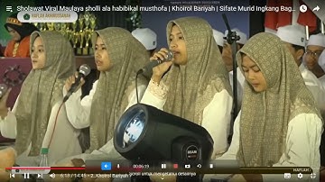 sholawat viral maulaya sholli ala habibikal musthofa | khoirul bariyah |sifate murid ingkang bagus