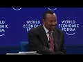 Abiy ahmed a conversation with the prime minister of ethiopia davos 2019