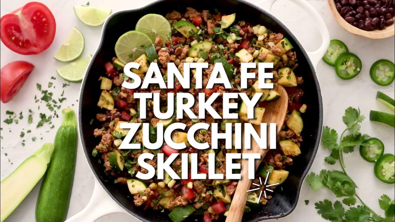 Ground Turkey Skillet with Zucchini, Corn, Black Beans and Tomato YouTube