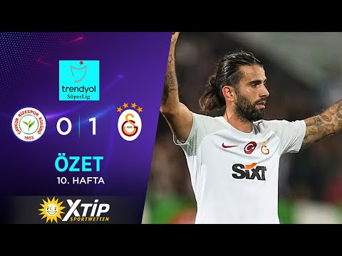 Merkur-Sports | Çaykur Rizespor (0-1) Galatasaray - Highlights/Özet | Trendyol Süper Lig - 2023/24