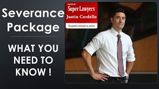 Cordello Law on Severance Packages