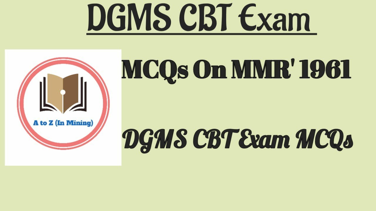 MCQs on MMR'1961||Q - 96 to 100 || DGMS Exam MCQs || A to Z || DGMS CBT exam
