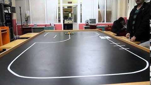 hızlı çizgi izleyen robot 2000 rpm - fast line follower robot